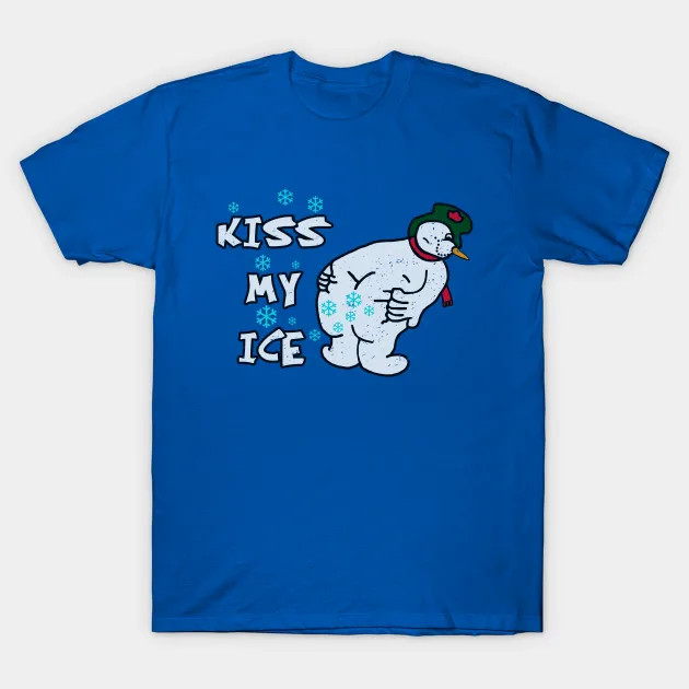 Snowman Kiss My Ice shirt