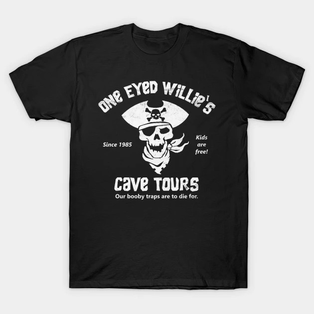 Goonies One Eyed Willie's Cave Tours shirt