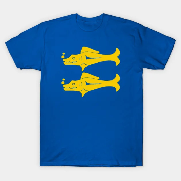 Legends of the Hidden Temple Blue Barracudas shirt